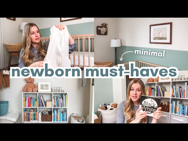 Newborn Essentials 2024 | Minimal Picks For 0-3 Months | must watch for new moms!