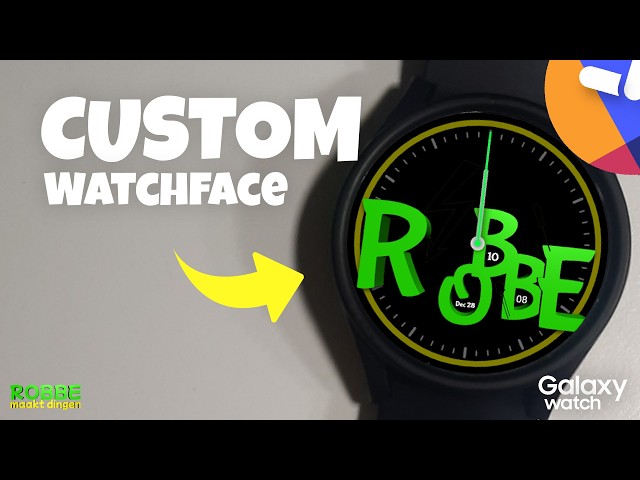 SAMSUNG CUSTOM WATCHFACE in samsung watchface studio?