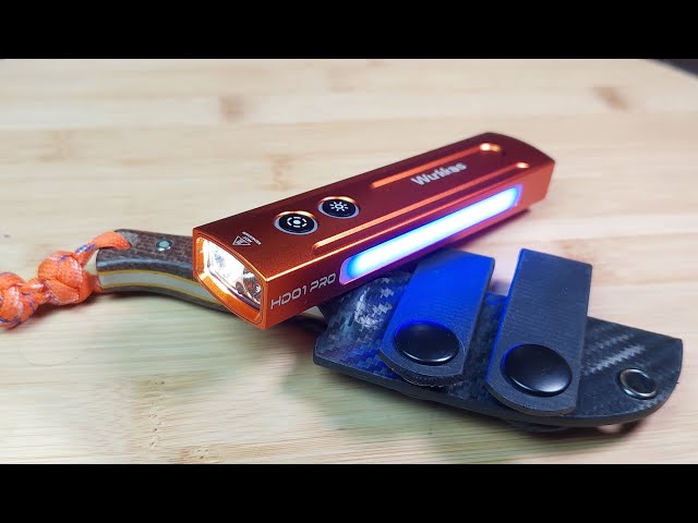 Wurkkos HD01 Pro Multifunctional Flashlight - the new King of EDC flashlights - at only 50$