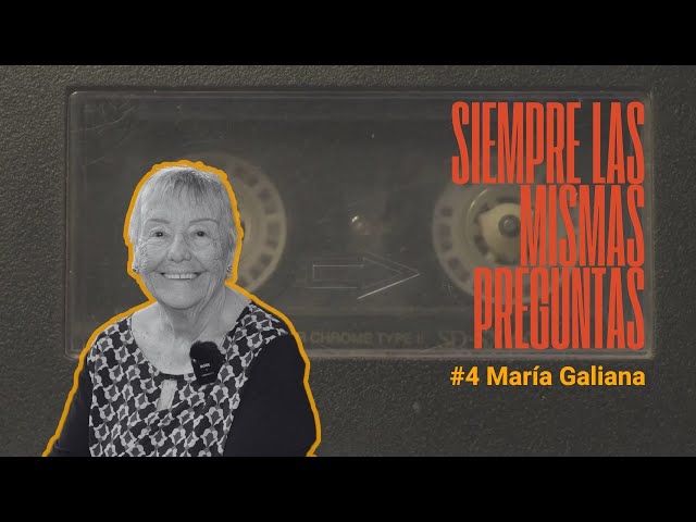 SIEMPRE LAS MISMAS PREGUNTAS #4 María Galiana