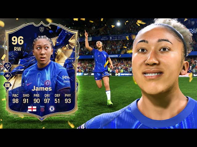 96 TOTY James is absolutely INSANE!! 😱 FC 25 Player Review