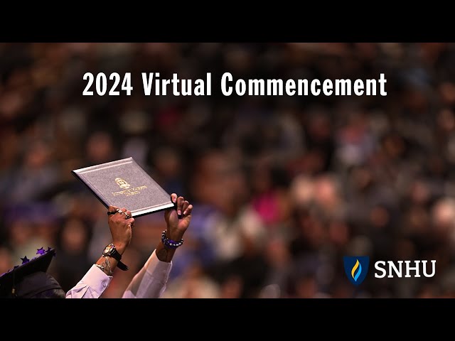 Virtual Commencement: Saturday, Dec 14 at 2pm ET