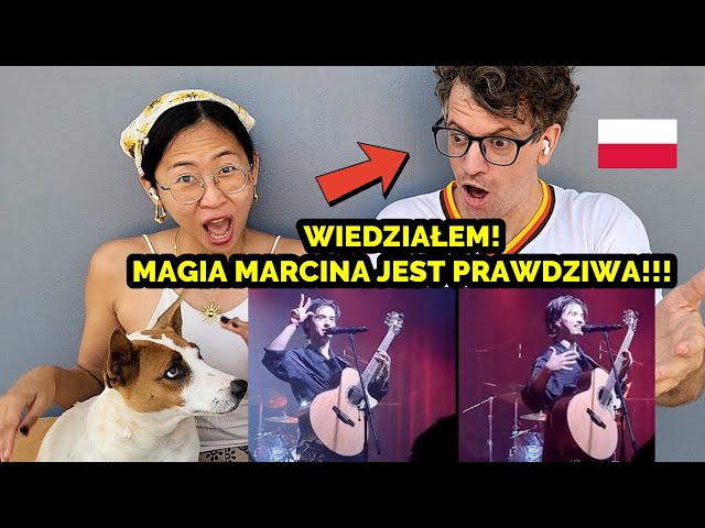 THIS IS WHEN POLISH GUITARIST MARCIN PATRZALEK STOPPED HIS SHOW TO PROVE IT WASN'T FAKE!!