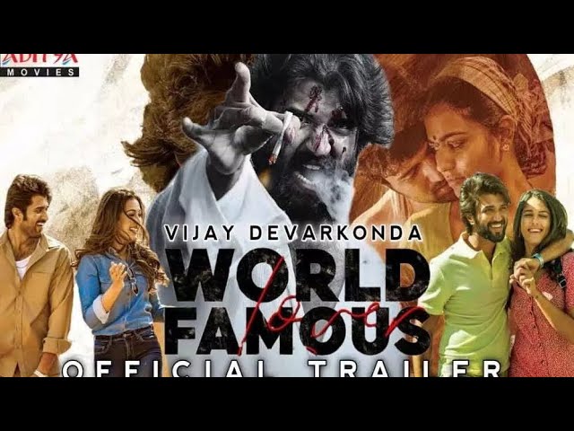 World Famous Lover 2021 Official Trailer Hindi Dubbed | Vijay Deverakonda, Raashi Khanna, Catherine