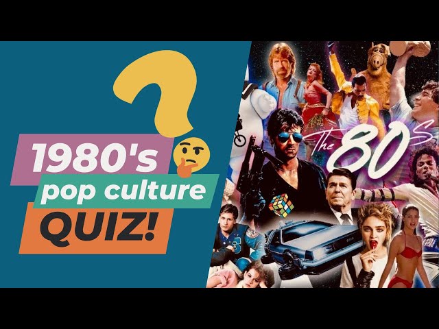 Ultimate 80s Pop Culture Quiz: Movies, Music & TV Trivia Challenge!