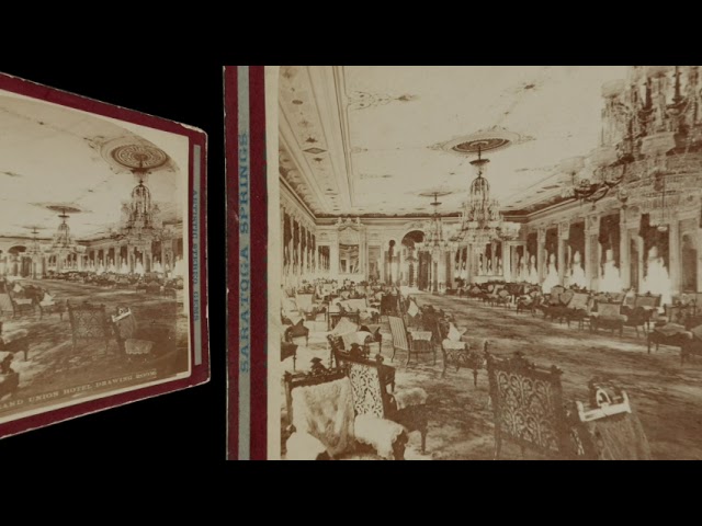 Drawing Room, Grand Union Hotel, Saratoga ~1870s (VR 3D still-image)