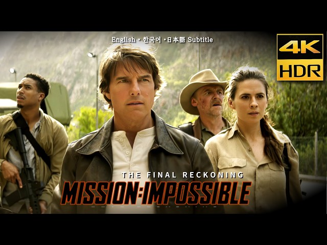 Mission: Impossible The Final Reckoning •Teaser Trailer • 4K HDR • Eng Jap Kor SubCC