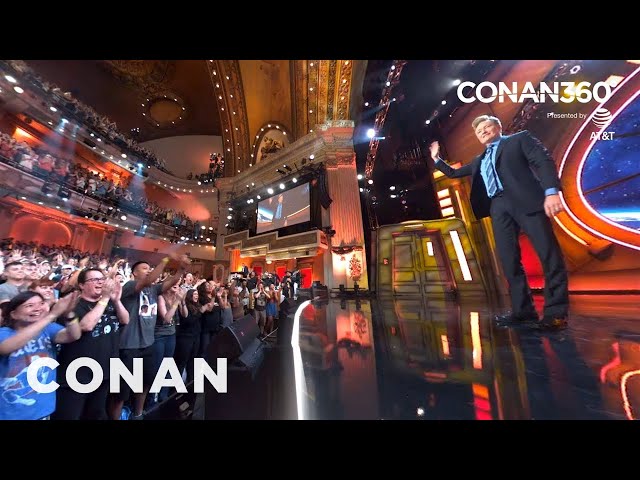 CONAN360°: Conan’s #ConanCon Entrance | CONAN on TBS