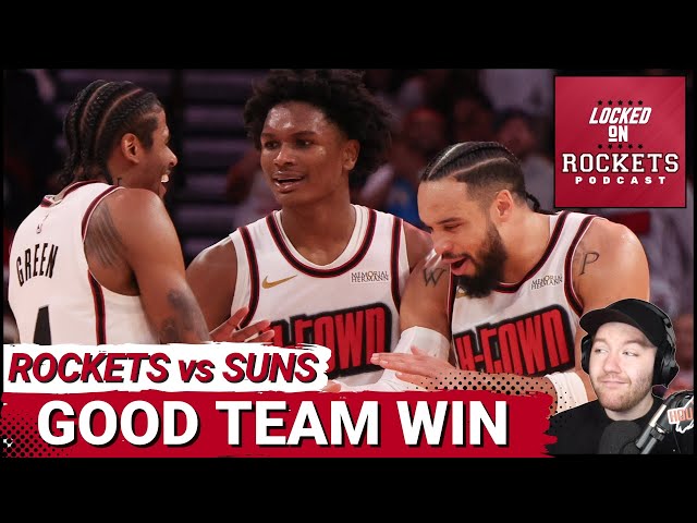 Terror Twins Amen Thompson & Tari Eason Lead The Way As Houston Rockets Hold Off Kevin Durant, Suns