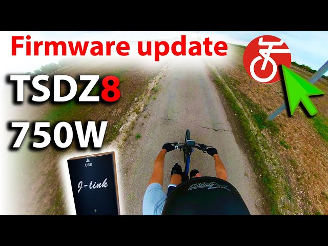 TSDZ8 750W part 2: Firmware Update and Test Drive