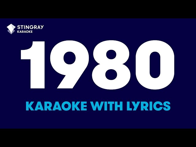 BEST SONGS FROM 1980 IN KARAOKE WITH LYRICS | Non Stop Karaoke Music Playlist by  @StingrayKaraoke