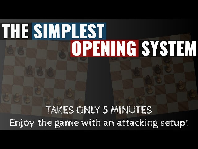 King's Indian Attack - The Simplest Chess Opening for White