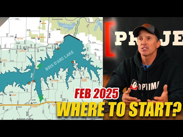 Americas Brand New Bass Fishing Lake | Where to start | Feb 2025