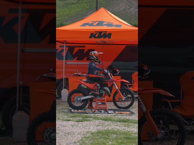 Pure sound, pure 2-stroke power - KTM 85 SX