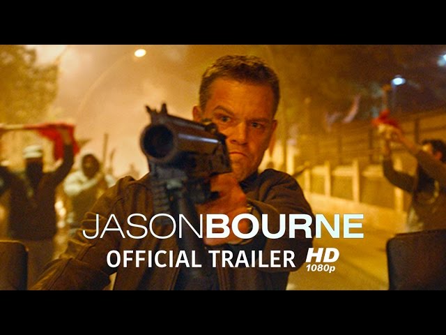 Jason Bourne | Official Trailer [HD - 1080p] | Universal Pictures Canada