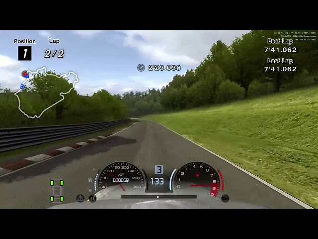 Gran Turismo 4: Conquering Nürburgring in the BMW M5