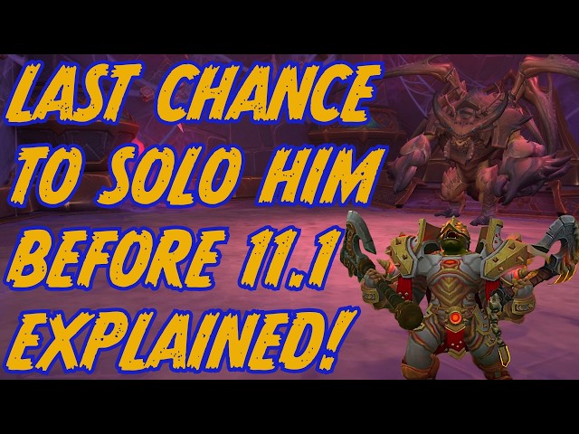 Last Chance To Solo Him - All Classes | Zekvir ?? Hardmode Explained!