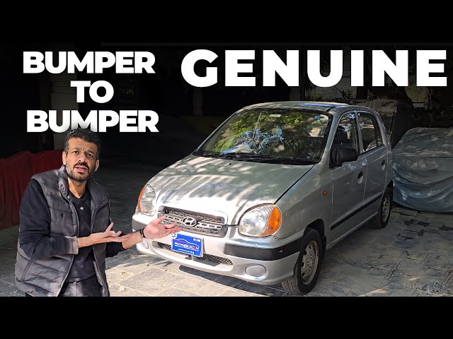 Bumper to Bumper Genuine Santro Restoration | PakWheels Vlogs