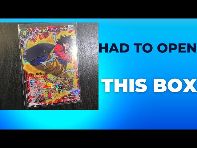 Super Dawn of the Z Legends Box Opening -Dragon Ball Super Card Game