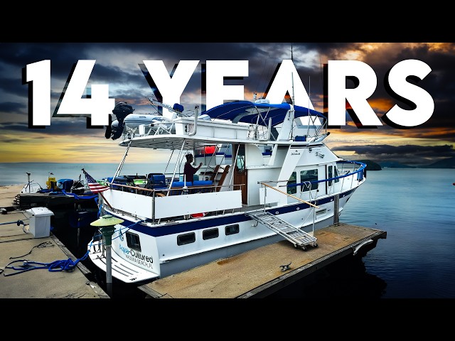 What it takes to live 14 YEARS on a BOAT