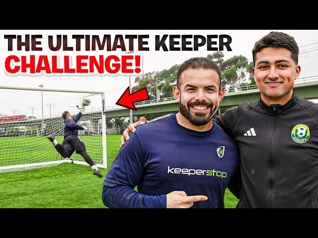 Goalie VS Goalie! Ultimate Keeper Challenge!