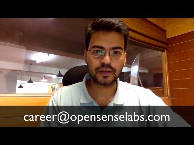 Full time job openings at OpenSense Labs