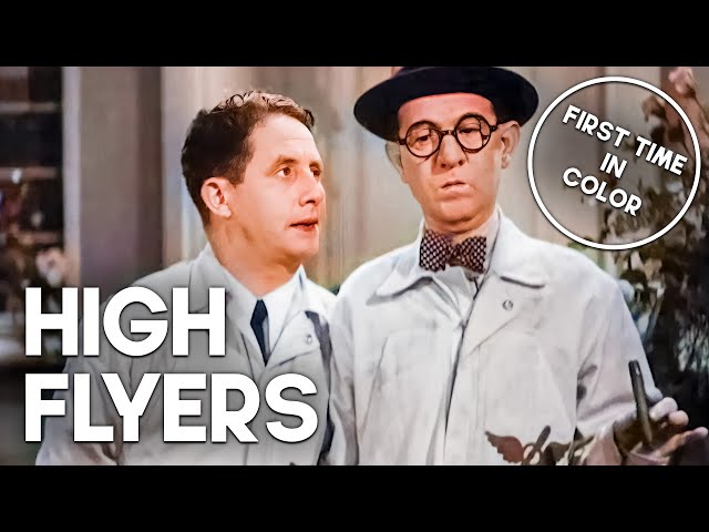 High Flyers | COLORIZED | Classic Comedy Film