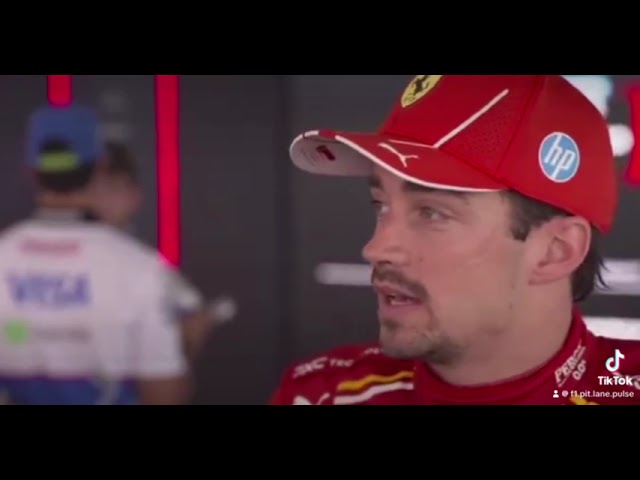 Charles Leclerc on Incident with Carlos Sainz | Must Watch! #f1 #formula1 #reels