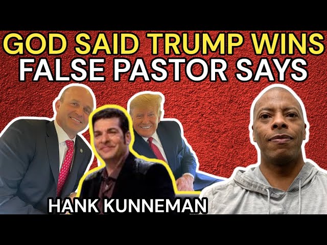 FALSE PASTOR SAYS GOD TOLD HIM TRUMP WILL WIN ELECTION