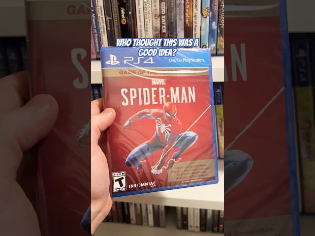 Who thought this was a GOOD idea? #spiderman #ps4