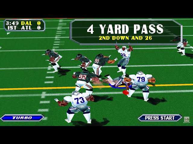 NFL Blitz - Nintendo 64 Gameplay (4K60fps)