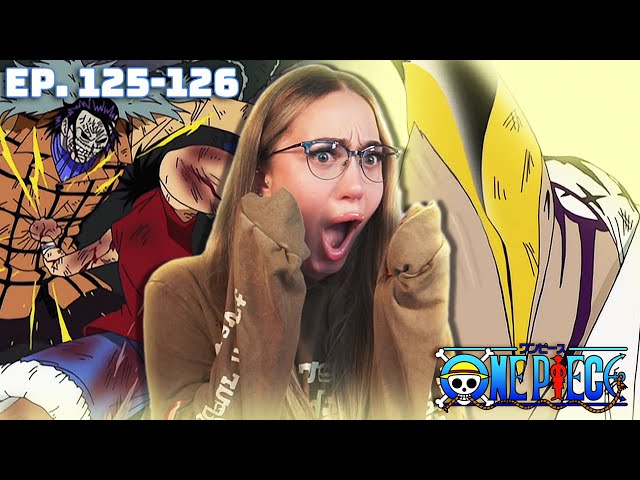 LUFFY BEATS CROCODILE!!  FIRST TIME WATCHING ONE PIECE Episodes 125 & 126 REACTION!