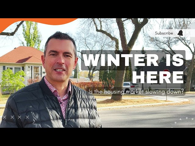 Is there a Canadian housing market slowdown? Winter is here!