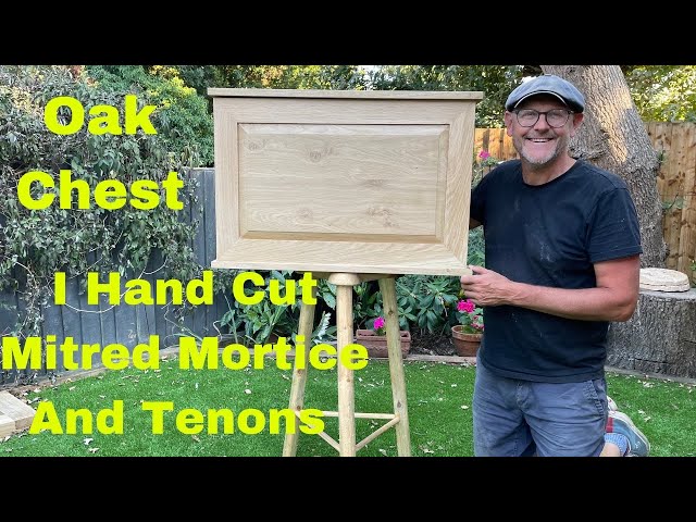 Hand Cut Mitred Mortice And Tenon Joints Handmade Oak Furniture