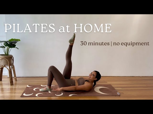 30 Minute Pilates At Home Workout | Full Body | No equipment