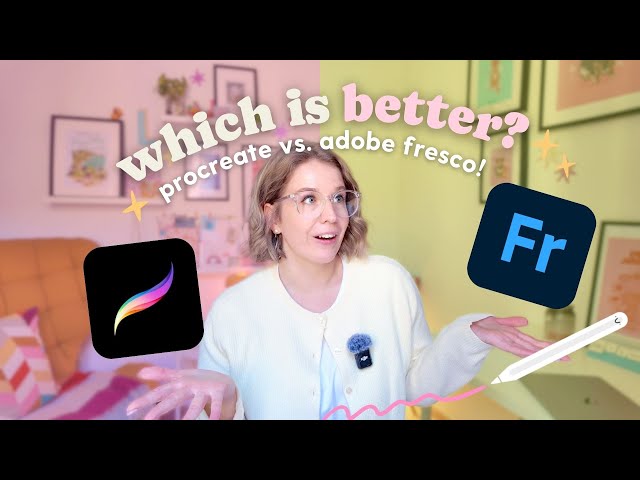 Procreate vs. Adobe Fresco ✏️ Which Digital Art App is Best in 2025? (Honest Review!) 👀