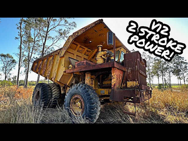 Will it START & DRIVE? V12 Supercharged 2 Stroke Detroit Dump Truck SITTING for YEARS