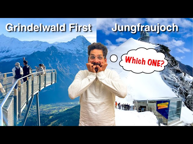 Grindelwald First vs Jungfraujoch 🇨🇭 Which One is REALLY Worth It?