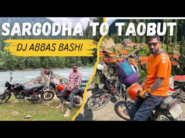 Sargodha To Taobat Bala On Bikes | DJ Abbas bashi | Kashmir | Kiran | kel | 2024 official Travel