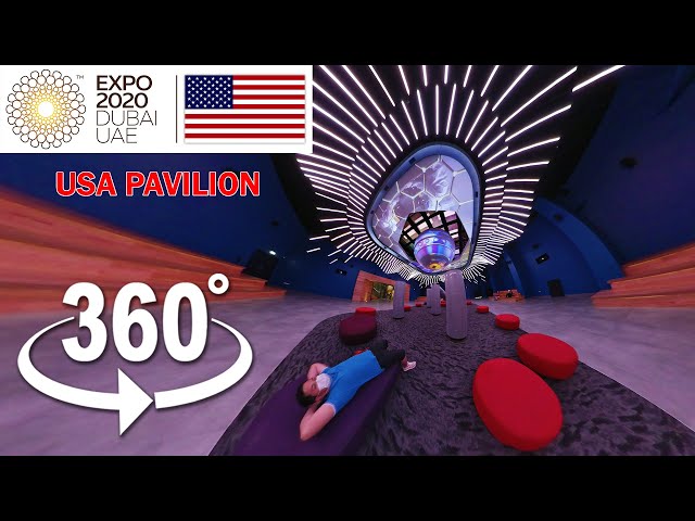 USA Pavilion Expo 2020 Dubai | 360 Video