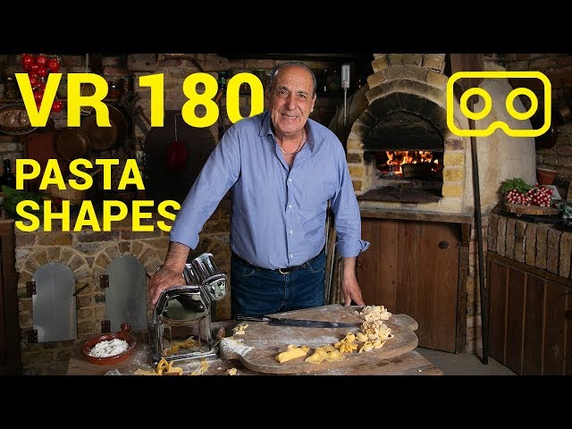 Pasta Shapes | VR180 | Gennaro Contaldo | Part 2 of 3