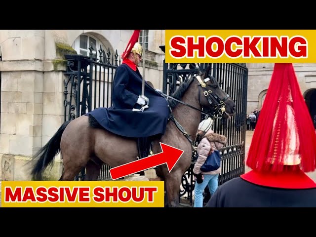 SHOCKING DAY : Can’t  Believe this HAPPENED Again Today At Horse Guards LONDON