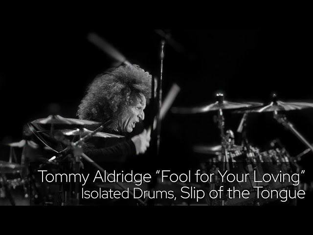 Tommy Aldridge "Fool for Your Loving" Isolated Drums