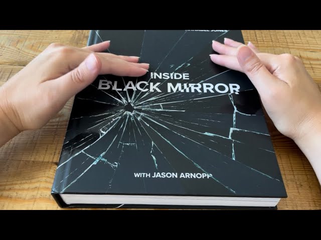 ASMR Page flipping through ‘Black Mirror’ book ~ Soft Spoken ~ SPOILERS