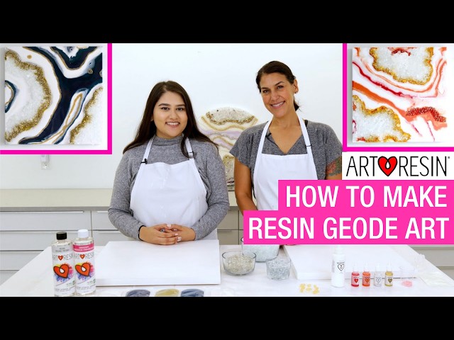 Resin Geode Art: A step By Step Tutorial For Beginners