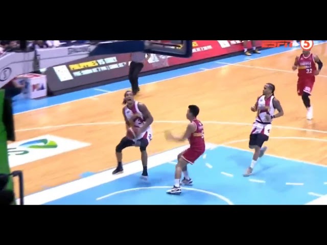 Christian Stanhardinger Supalpal kay Scottie Thompson!!! Foul ba talaga?