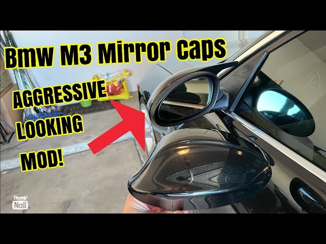 How to Install M3 Mirror Caps on Your BMW 335i E9X | E90 E91 E92 E93