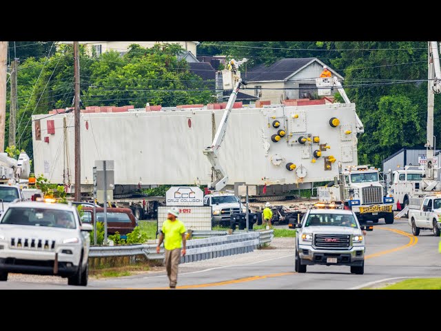 Massive coldboxes cross Ohio in superloads to Intel fab site