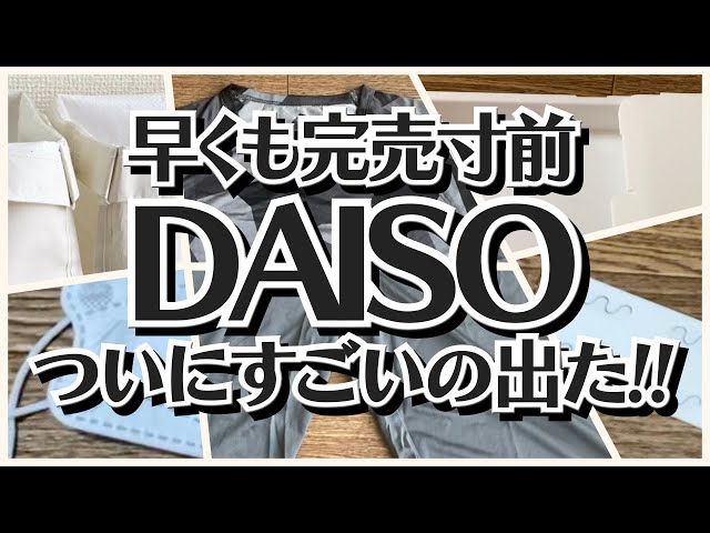 【100均】ダイソー　ついに出た!!すごい人気で飛ぶように売れてる!!【DAISO】