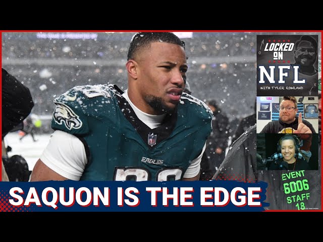 Philadelphia Eagles Saquon Barkley MAJOR EDGE, Chiefs Pass Rush Pressure Key & Chiefs are Underdogs?